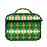 Irish Themed Argyle Pattern Print Briefcase Bible Bag