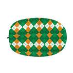 Irish Themed Argyle Pattern Print Car Side Mirror Covers