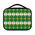 Irish Themed Argyle Pattern Print Classic Bible Case