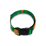 Irish Themed Argyle Pattern Print Dog Collar