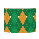 Irish Themed Argyle Pattern Print Drum Lamp Shade
