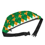 Irish Themed Argyle Pattern Print Fanny Pack