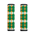 Irish Themed Argyle Pattern Print Handle Covers