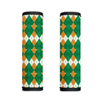Irish Themed Argyle Pattern Print Handle Covers