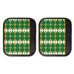 Irish Themed Argyle Pattern Print Handle Covers