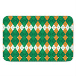 Irish Themed Argyle Pattern Print Indoor Door Mat