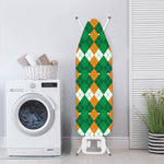 Irish Themed Argyle Pattern Print Ironing Board Cover