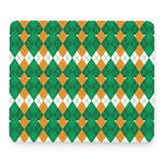 Irish Themed Argyle Pattern Print Mouse Pad