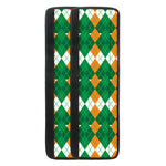 Irish Themed Argyle Pattern Print Refrigerator Handle Covers