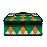 Irish Themed Argyle Pattern Print Small Lunch Bag