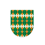 Irish Themed Argyle Pattern Print Toilet Lid Cover