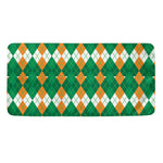 Irish Themed Argyle Pattern Print Towel