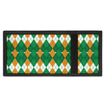 Irish Themed Argyle Pattern Print Trifold Wallet