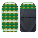 Irish Themed Argyle Pattern Print Waterproof Car Seat Cover