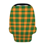 Irish Themed Plaid Pattern Print Baby Seat Cover