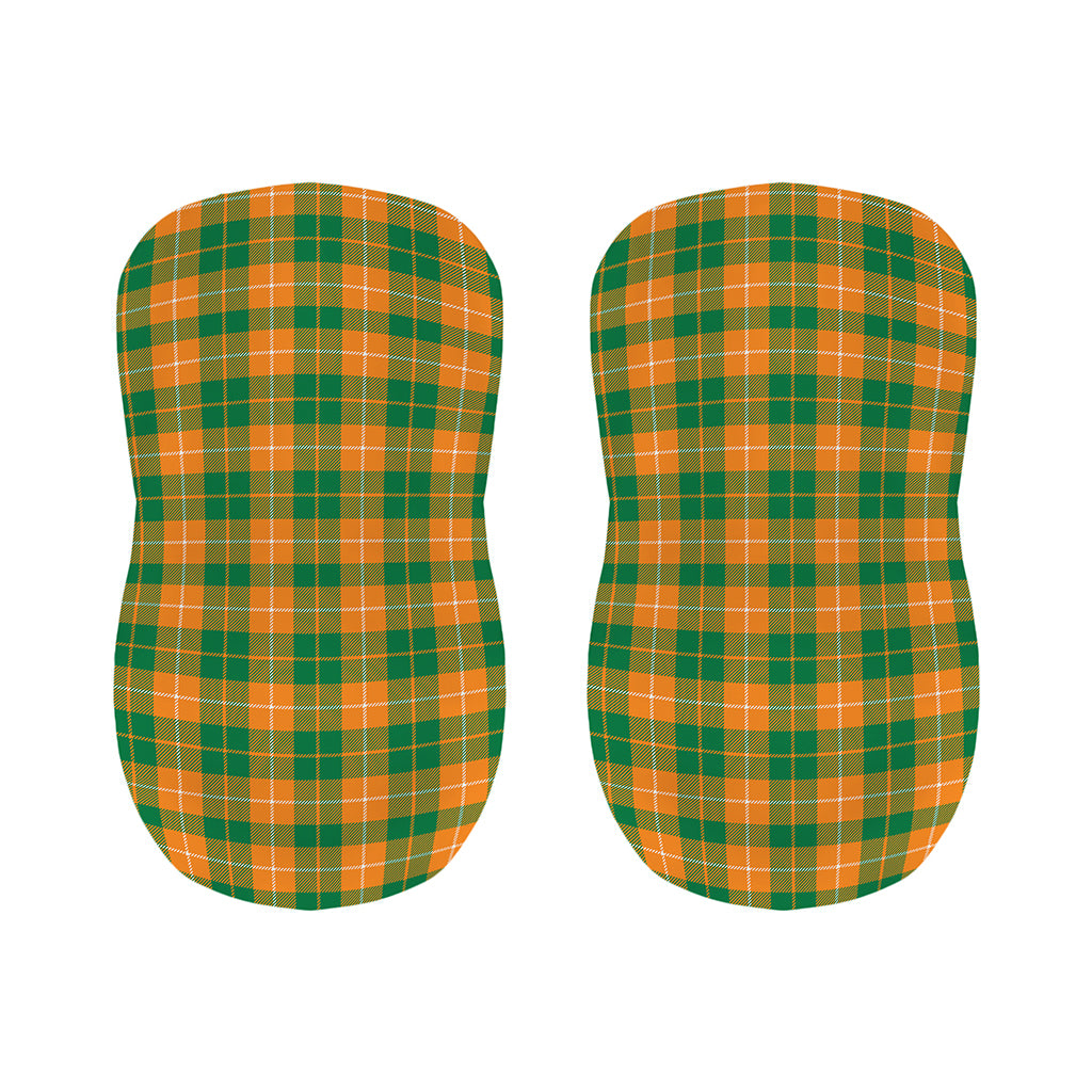Irish Themed Plaid Pattern Print Bar Stool Covers