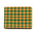 Irish Themed Plaid Pattern Print Bifold Wallet