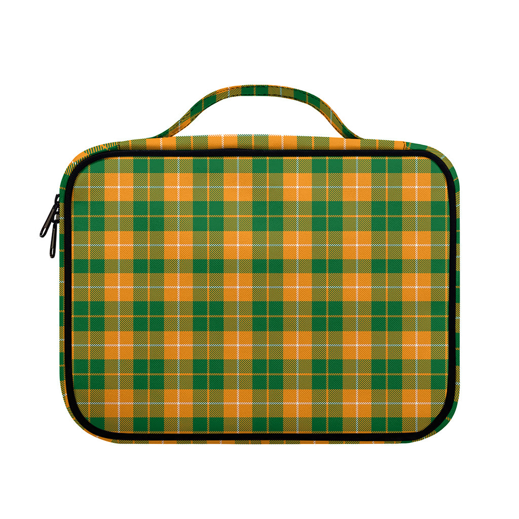 Irish Themed Plaid Pattern Print Briefcase Bible Bag
