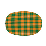 Irish Themed Plaid Pattern Print Car Side Mirror Covers