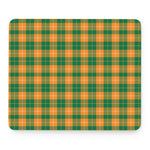 Irish Themed Plaid Pattern Print Mouse Pad