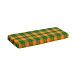 Irish Themed Plaid Pattern Print Piano Keyboard Cover