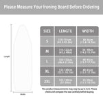 White And Grey Plaid Pattern Print Ironing Board Cover