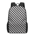 Isometric Geometric Pattern Print 17 Inch Backpack