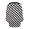 Isometric Geometric Pattern Print Baby Seat Cover