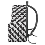 Isometric Geometric Pattern Print Backpack