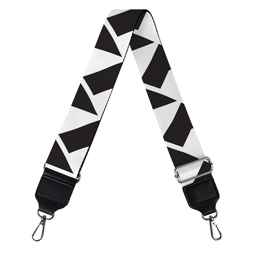 Isometric Geometric Pattern Print Bag Strap