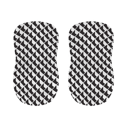 Isometric Geometric Pattern Print Bar Stool Covers