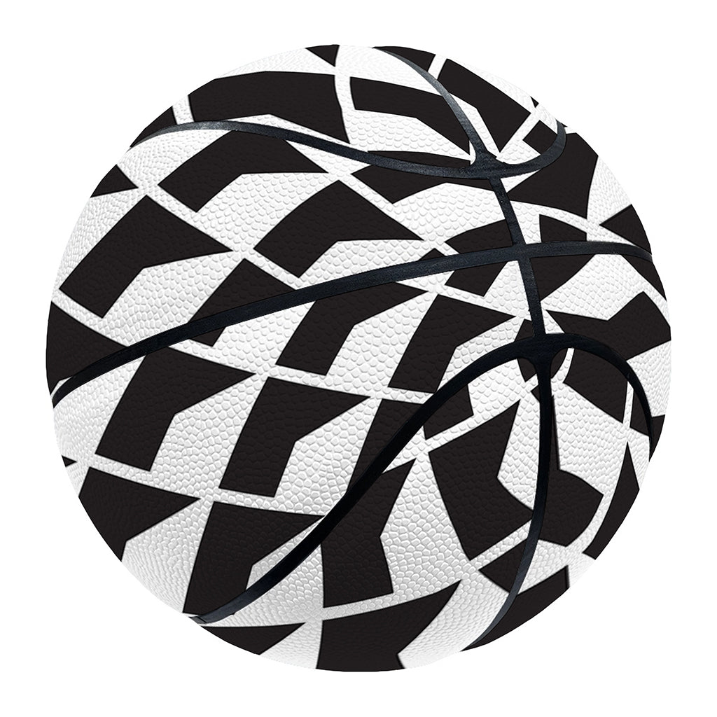 Isometric Geometric Pattern Print Basketball