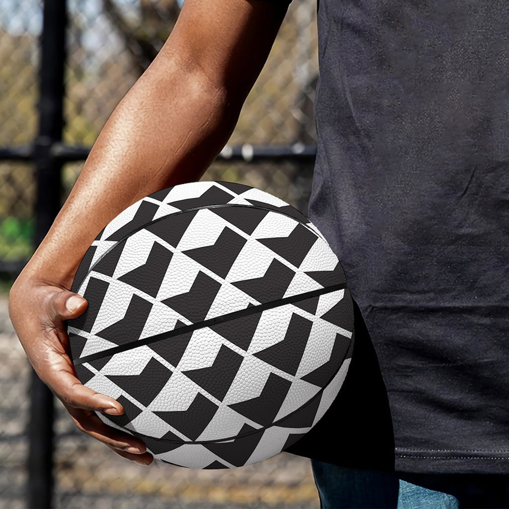 Isometric Geometric Pattern Print Basketball