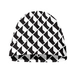 Isometric Geometric Pattern Print Beanie