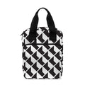 Isometric Geometric Pattern Print Bible Tote Bag