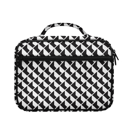 Isometric Geometric Pattern Print Briefcase Bible Bag