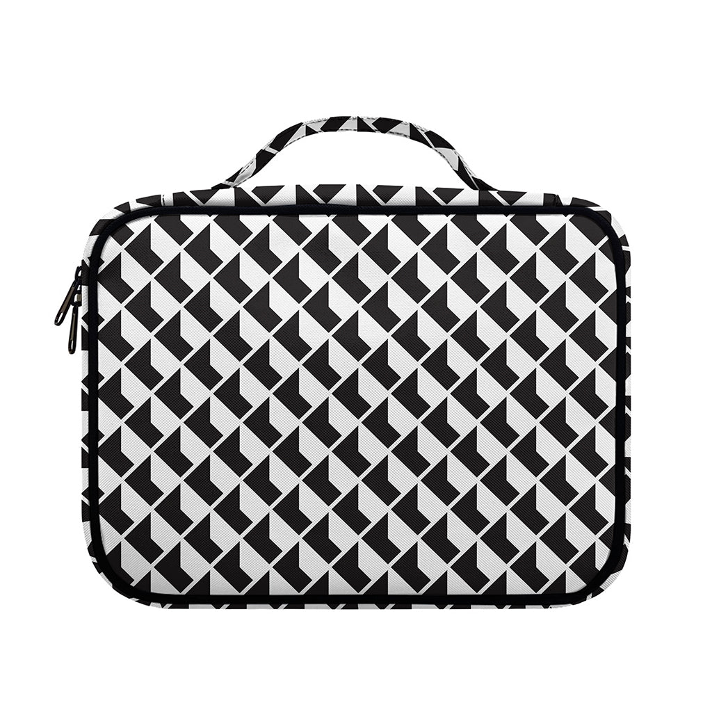 Isometric Geometric Pattern Print Briefcase Bible Bag