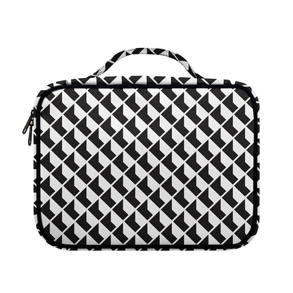Isometric Geometric Pattern Print Briefcase Bible Bag