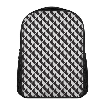 Isometric Geometric Pattern Print Casual Backpack
