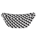 Isometric Geometric Pattern Print Fanny Pack