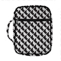 Isometric Geometric Pattern Print Front Pocket Bible Bag