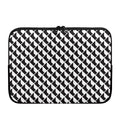 Isometric Geometric Pattern Print Laptop Sleeve