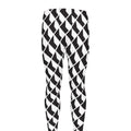 Isometric Geometric Pattern Print Men's Leggings