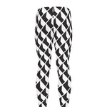 Isometric Geometric Pattern Print Men's leggings