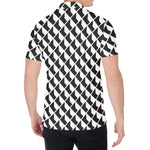 Isometric Geometric Pattern Print Men's Shirt