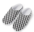 Isometric Geometric Pattern Print Mesh Casual Shoes