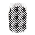 Isometric Geometric Pattern Print Mesh Laundry Hamper