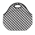 Isometric Geometric Pattern Print Neoprene Lunch Bag