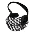 Isometric Geometric Pattern Print Pet Sling Carrier