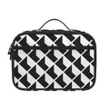 Isometric Geometric Pattern Print Portable Lunch Bag